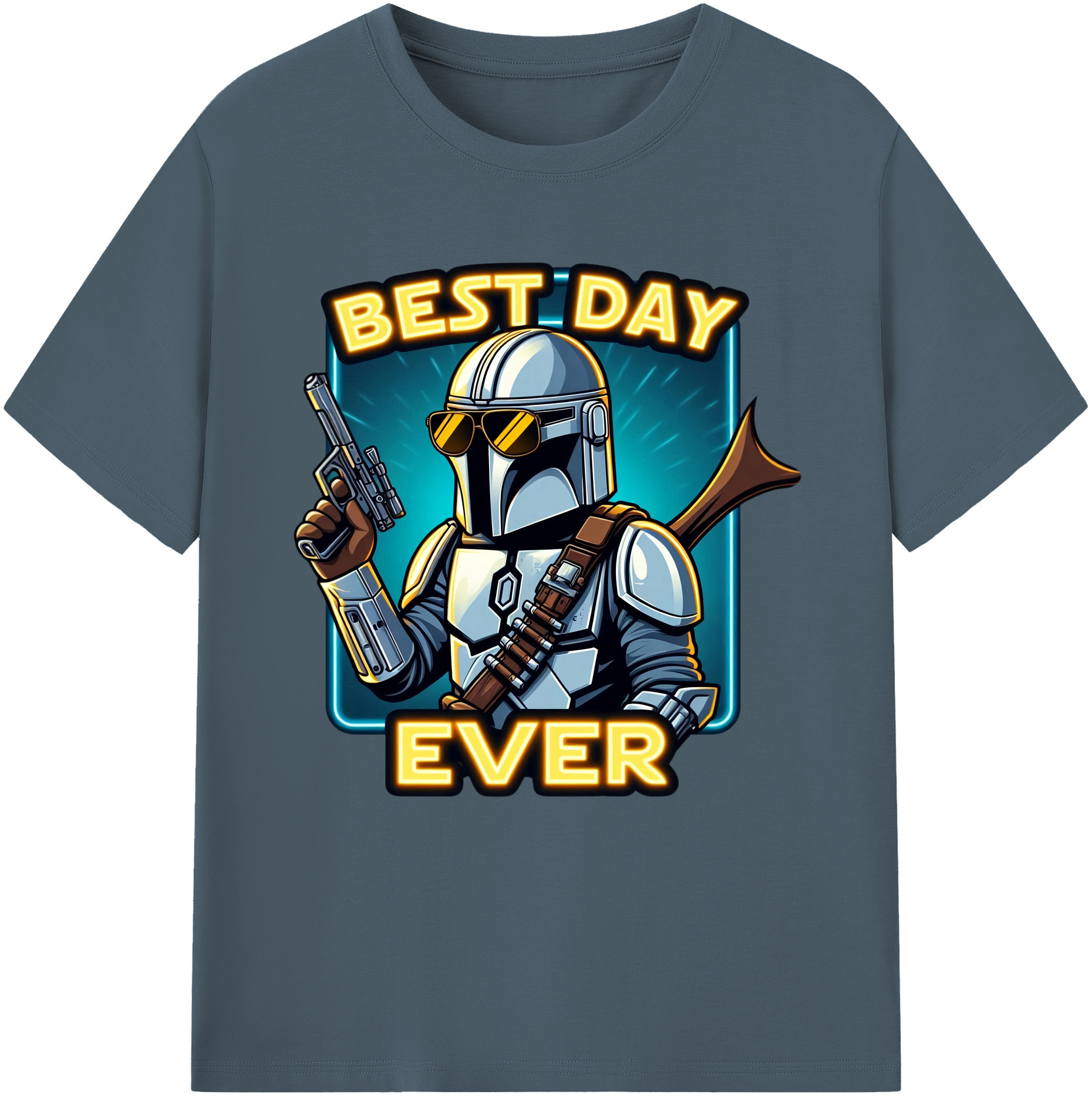 （画像用） スター・ウォーズ Star Wars 綿100％半袖Tシャツ（フロントプリント）
